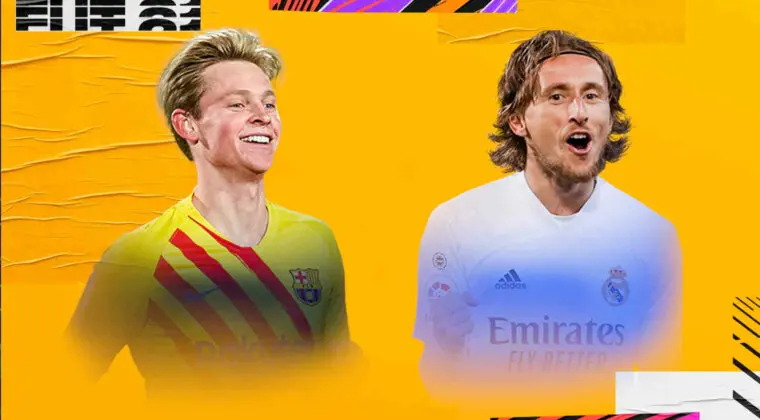Imagen de FIFA 21: De Jong TOTS vs Modric Summer Stars. ¿Quién es el mejor MC ofensivo de la Liga Santander?