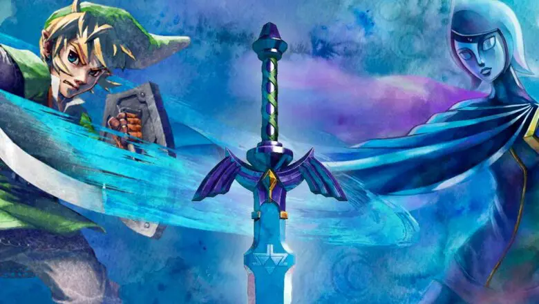 Los dos personajes de Zelda Skyward Sword HD