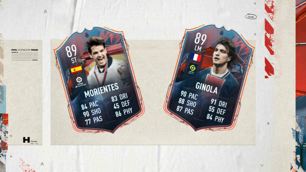 fifa 22 fut heroes cinco grandes ligas portada