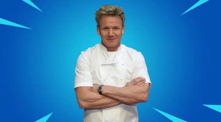 Imagen de Gordon Ramsay se convierte en el nuevo meme de Fortnite y sus jugadores quieren verlo como skin
