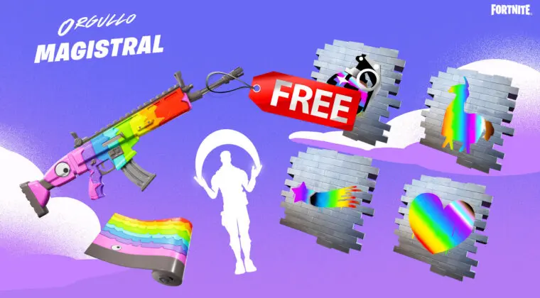 Imagen de Fortnite: cómo conseguir gratis los envoltorios, gestos y mucho más del evento Orgullo Magistral