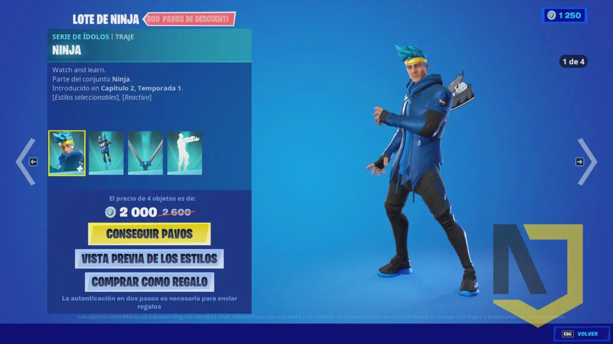 fortnite tienda 1