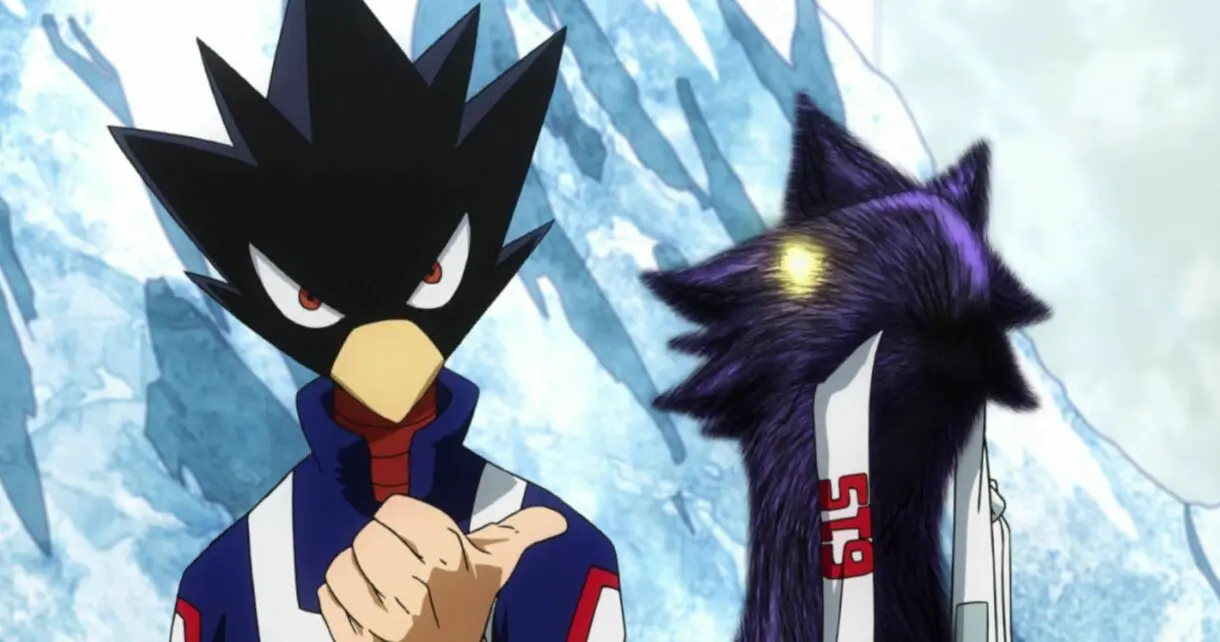 Tokoyami es uno de los mejores alumno de la UA