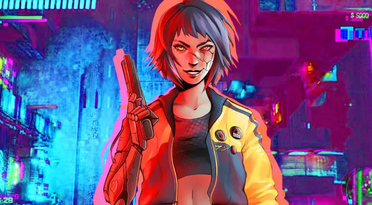 Imagen de GTA y Cyberpunk se funden en Glitchpunk, un espectacular juego de acción