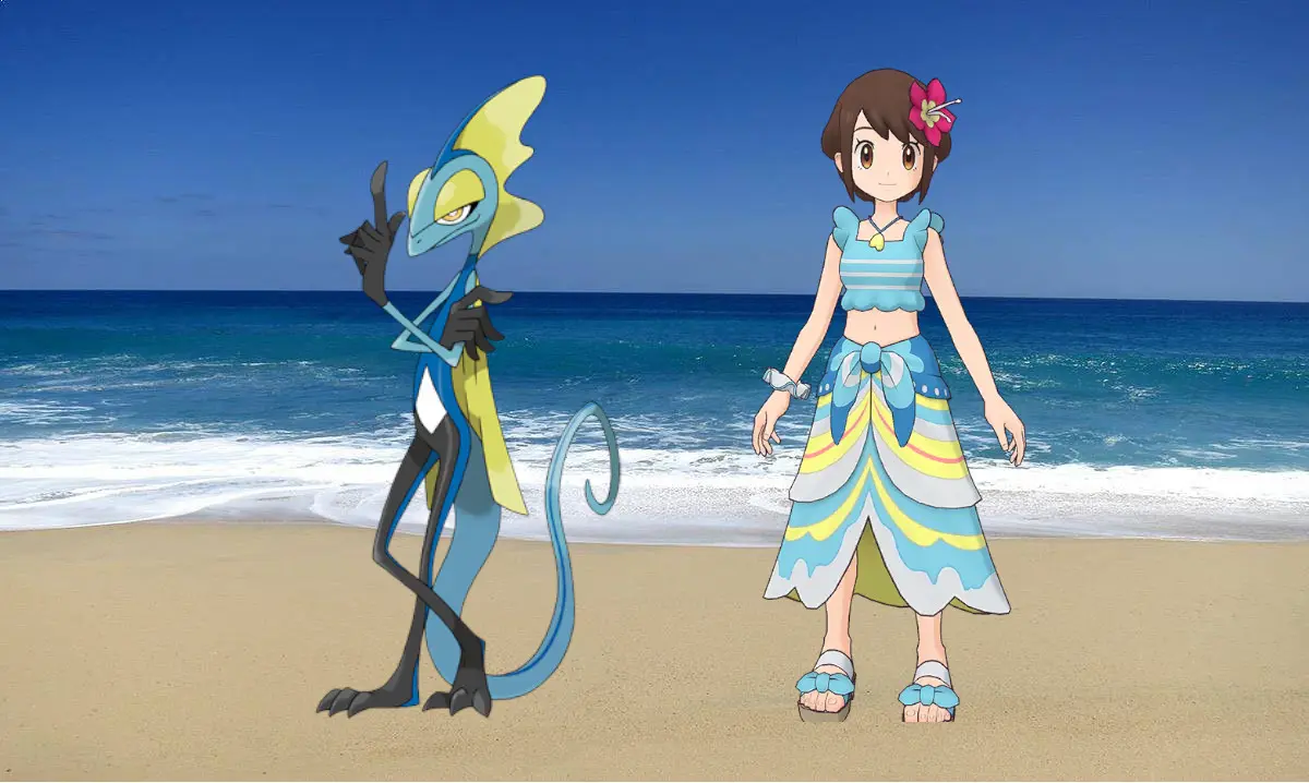 Gloria e Inteleon Pokemon Masters EX