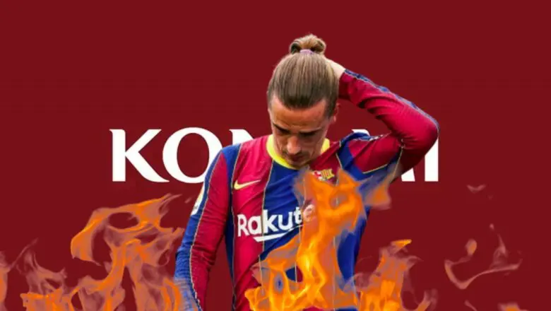 griezmann konami fc barcelona