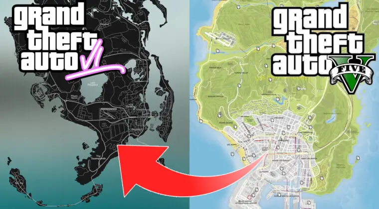 Imagen de GTA 6: Comparan el tamaño del mapa con Los Santos y este es el resultado