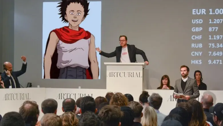 subasta de anime