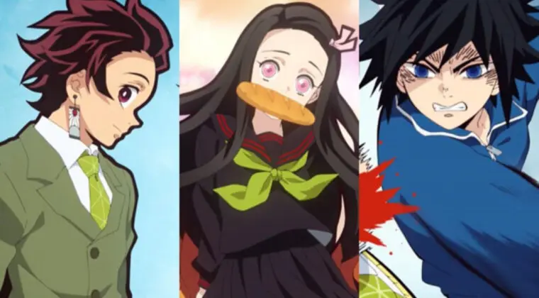 Imagen de Así será Kimetsu Gakuen!; primera imagen del nuevo manga de Kimetsu no Yaiba