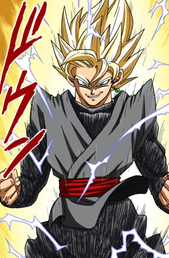 Goku Black SSJ Manga