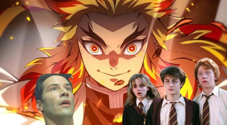 Imagen de Kimetsu no Yaiba: El Tren Infinito iguala un récord de Harry Potter y Matrix en Japón