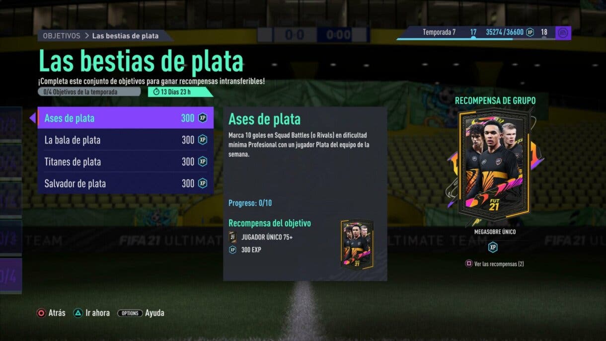 FIFA 21: aparece un nuevo Megasobre Único gratuito en Ultimate Team Bestias de Plata