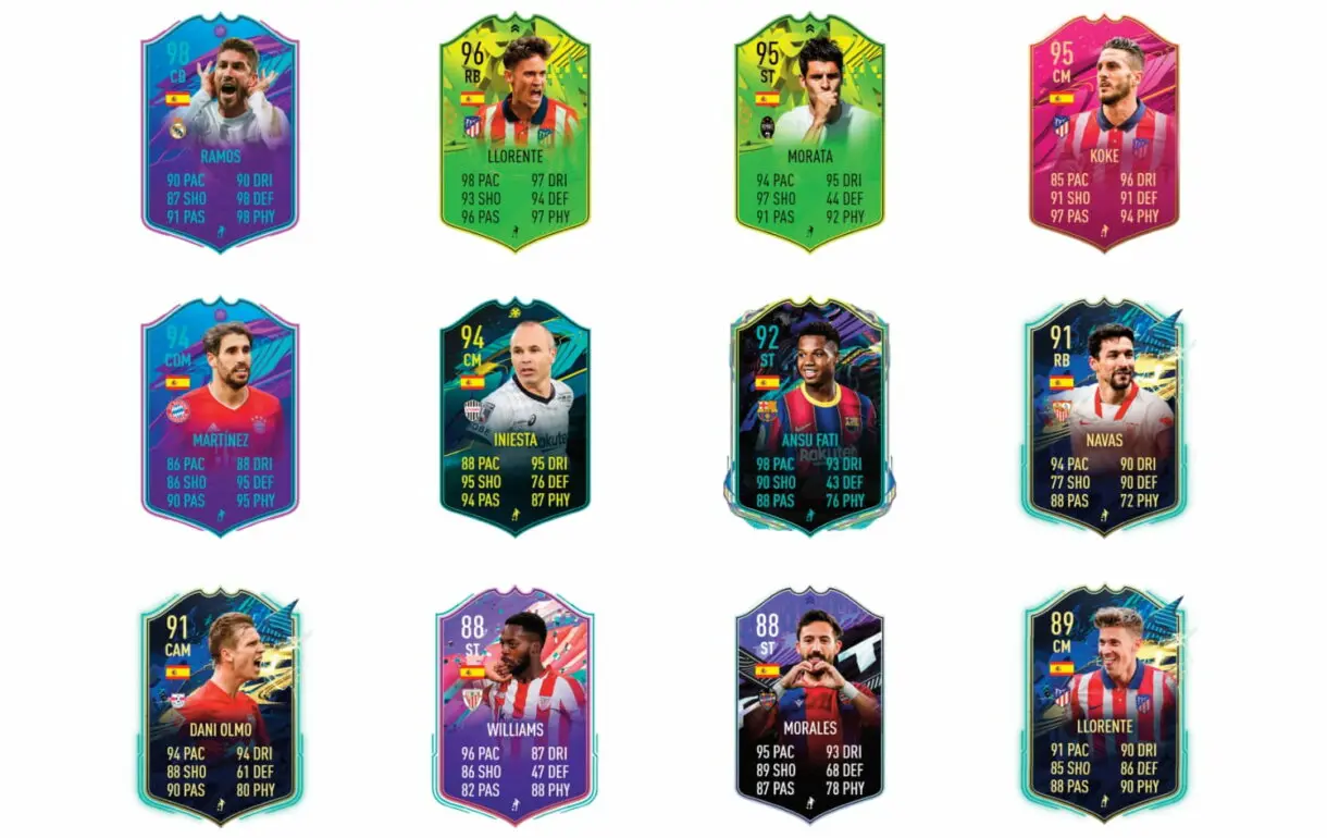 Links naranjas de Adama Traoré FUTTIES. FIFA 21 Ultimate Team