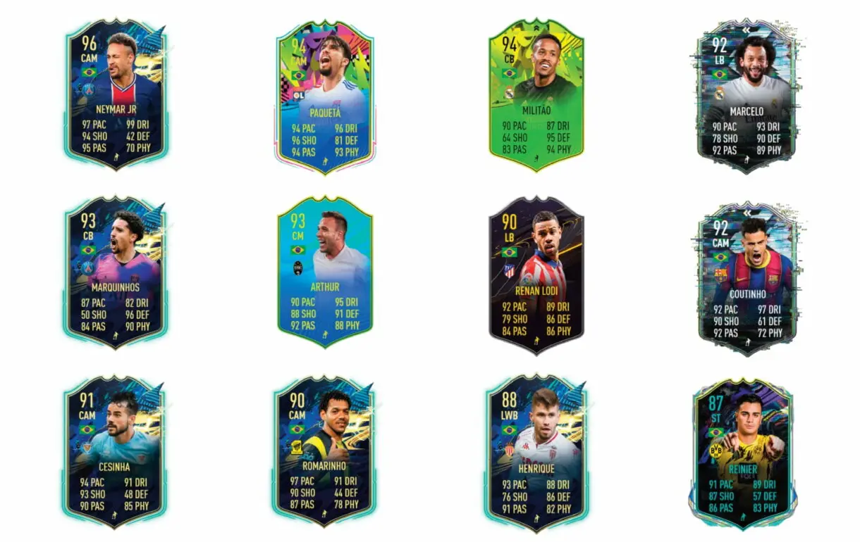Links naranjas de Bernard FUTTIES. FIFA 21 Ultimate Team