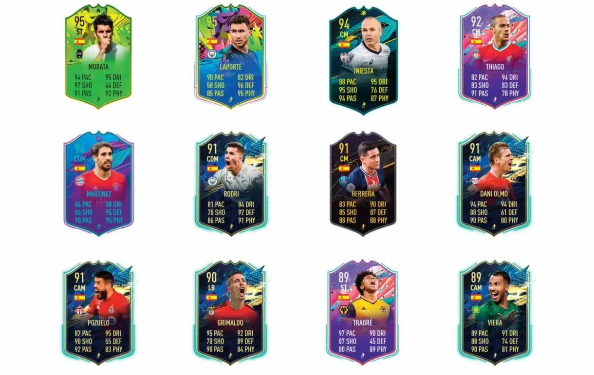 Links naranjas de Carvajal FUTTIES. FIFA 21 Ultimate Team