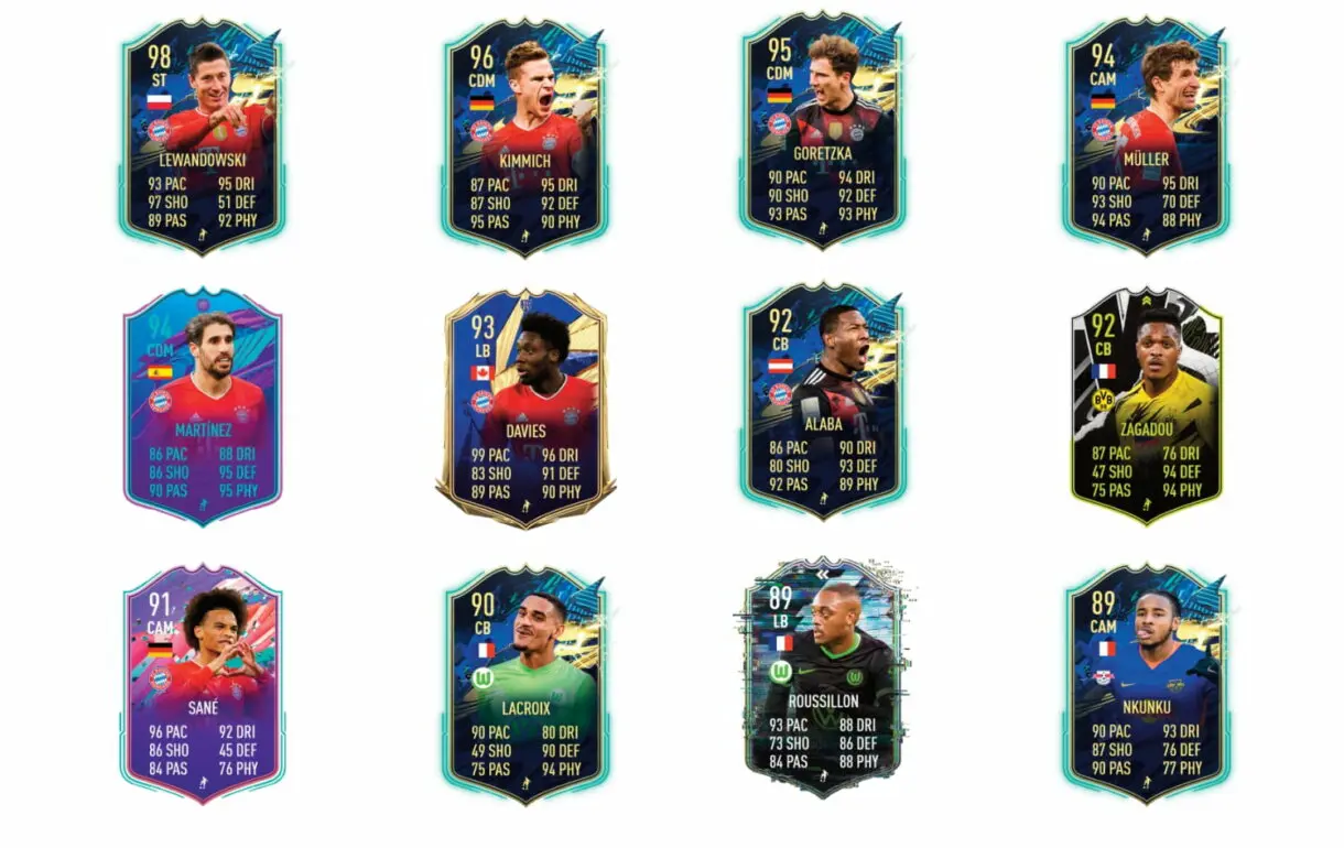 Links verdes de Coman FUTTIES. FIFA 21 Ultimate Team