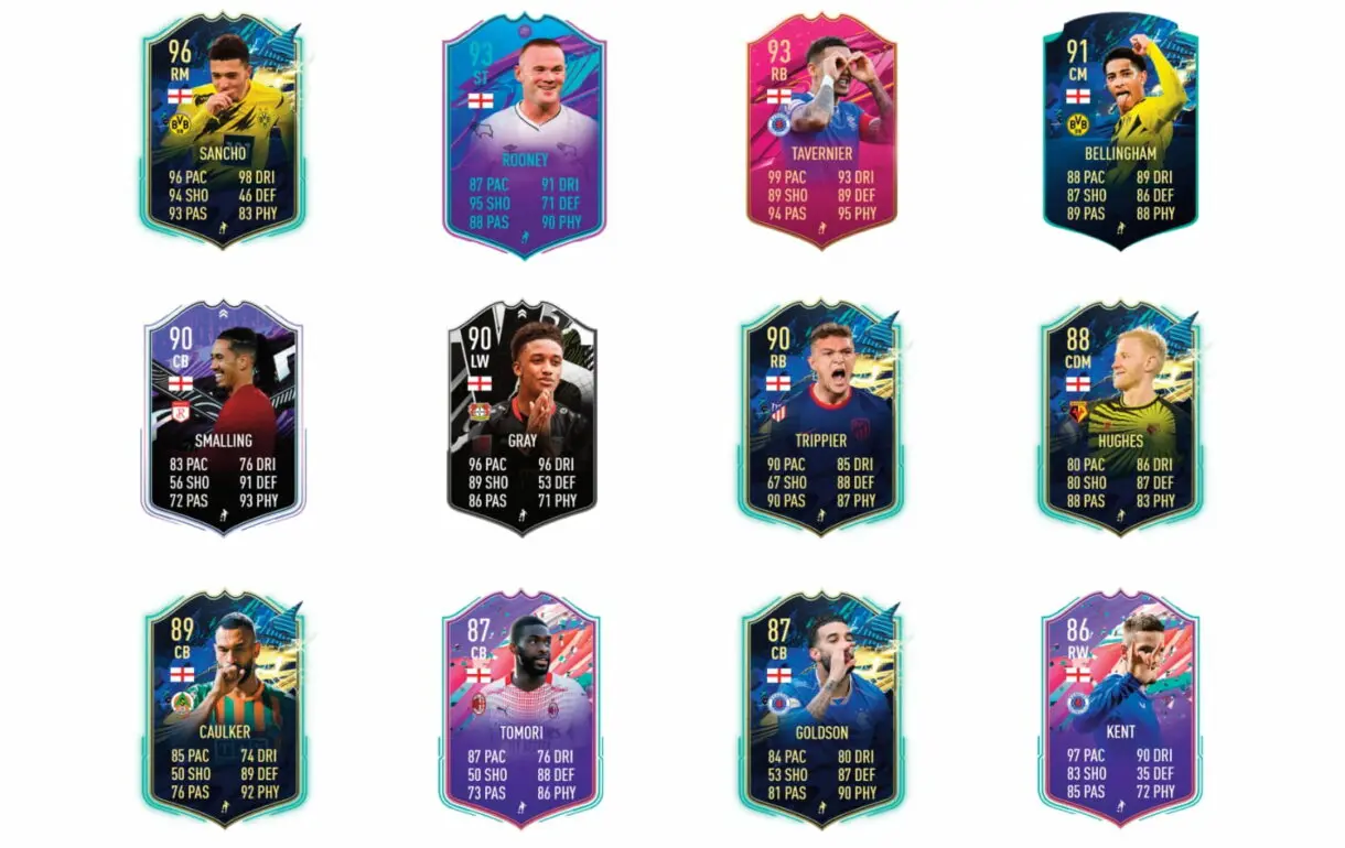Links naranjas de Nketiah y Smith-Rowe FUTTIES. FIFA 21 Ultimate Team