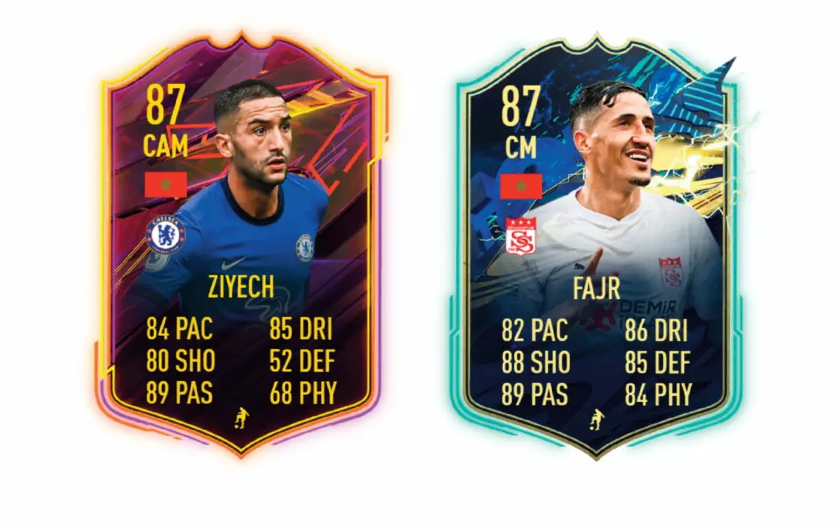 Links naranjas de Hakimi FUTTIES. FIFA 21 Ultimate Team