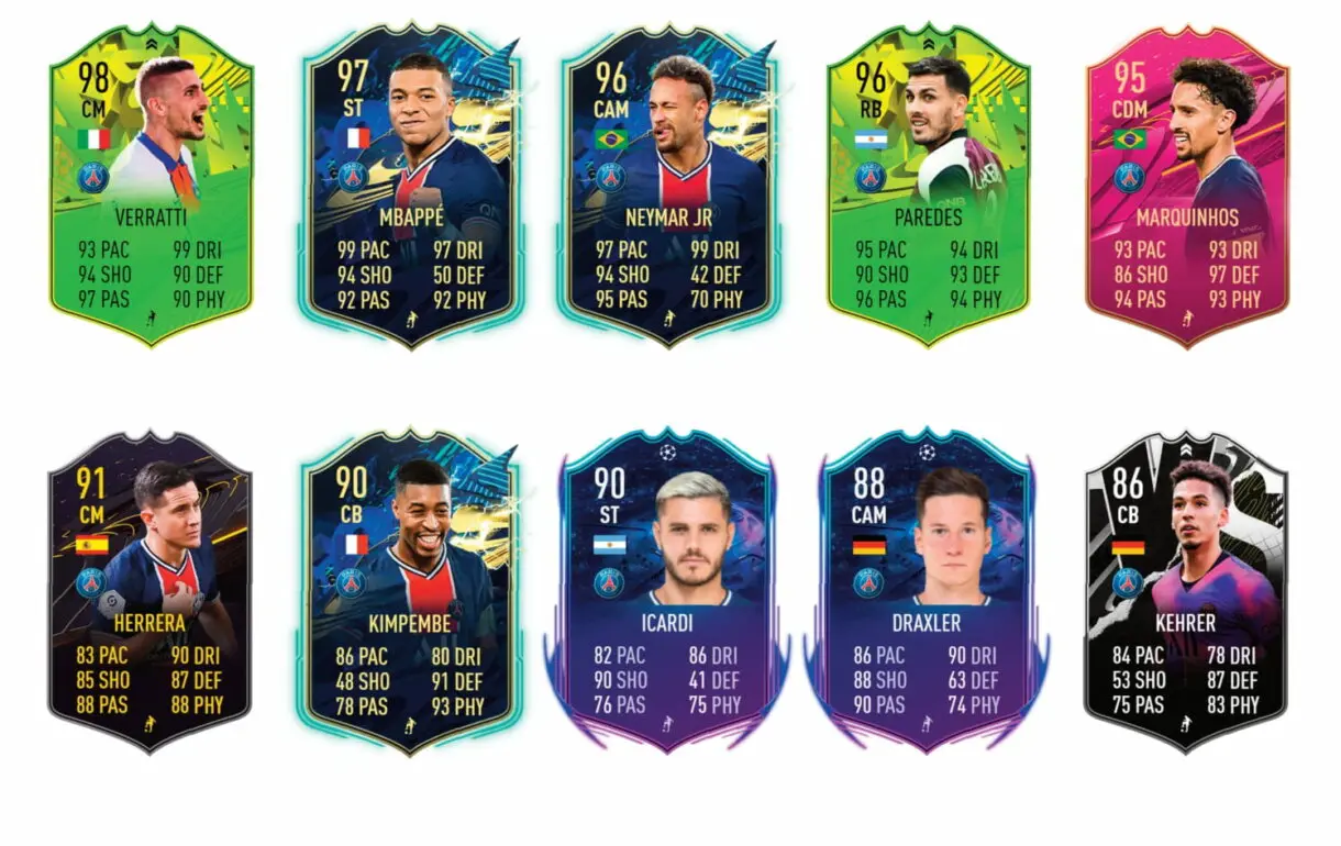 Links verdes de Hakimi FUTTIES. FIFA 21 Ultimate Team