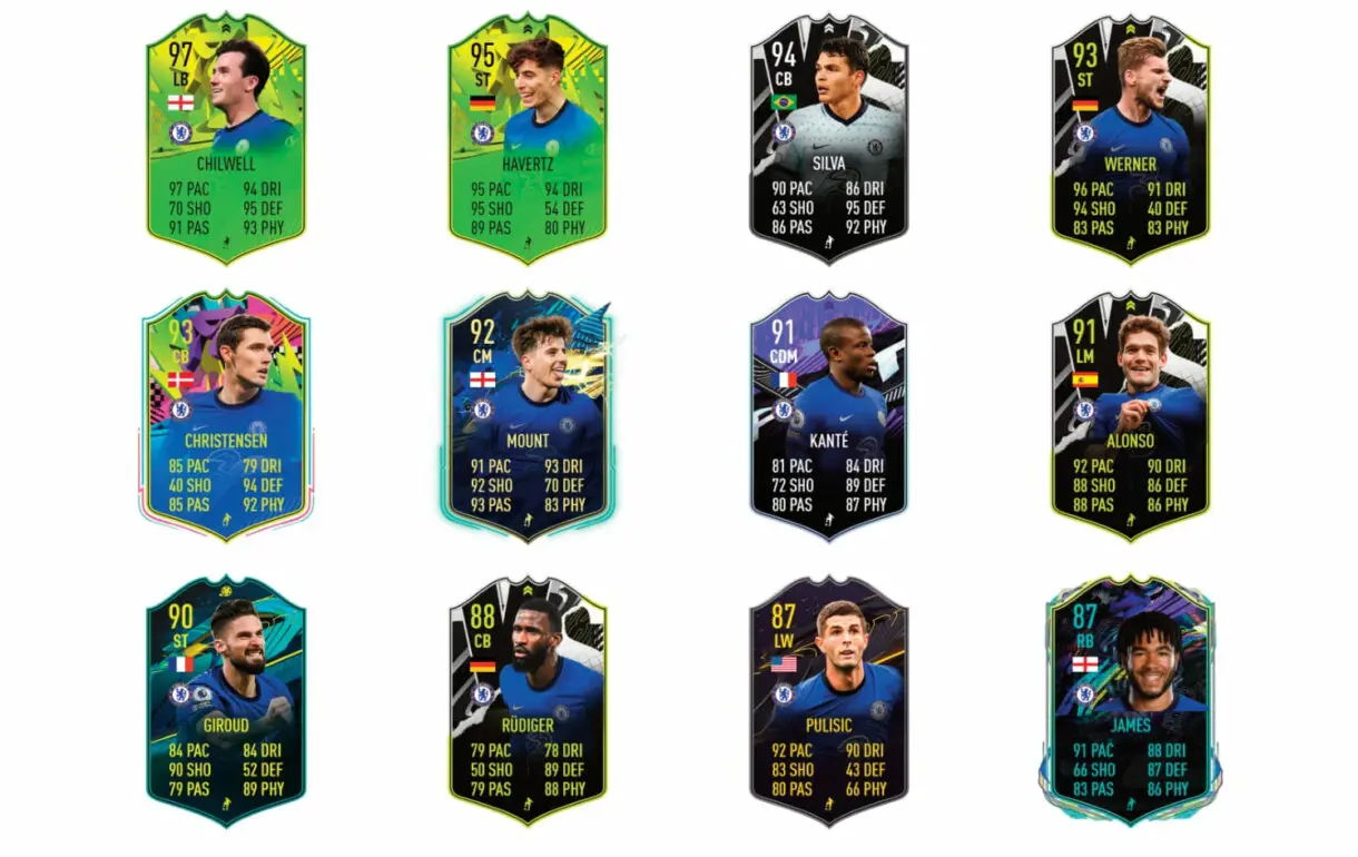Links verdes de Jorginho Showdown. FIFA 21 Ultimate Team