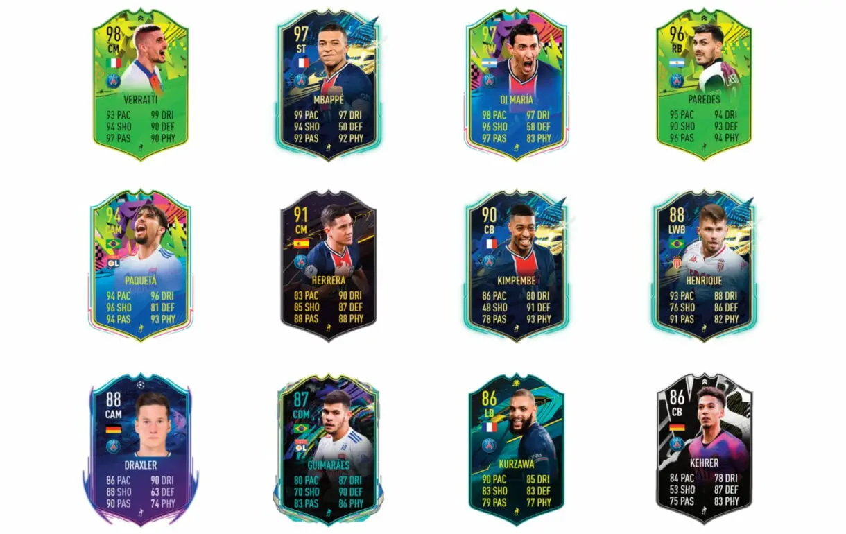 Links verdes de Marquinhos FUTTIES. FIFA 21 Ultimate Team