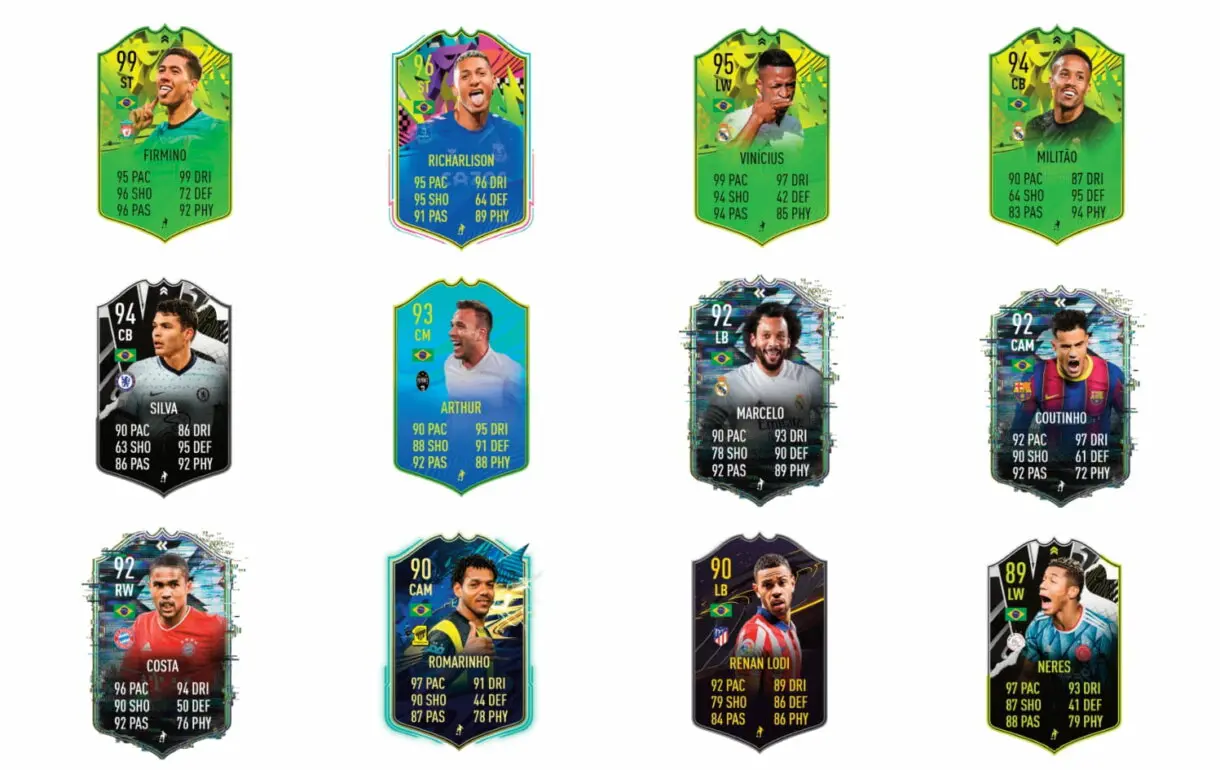 Links naranjas de Paquetá Summer Stars. FIFA 21 Ultimate Team