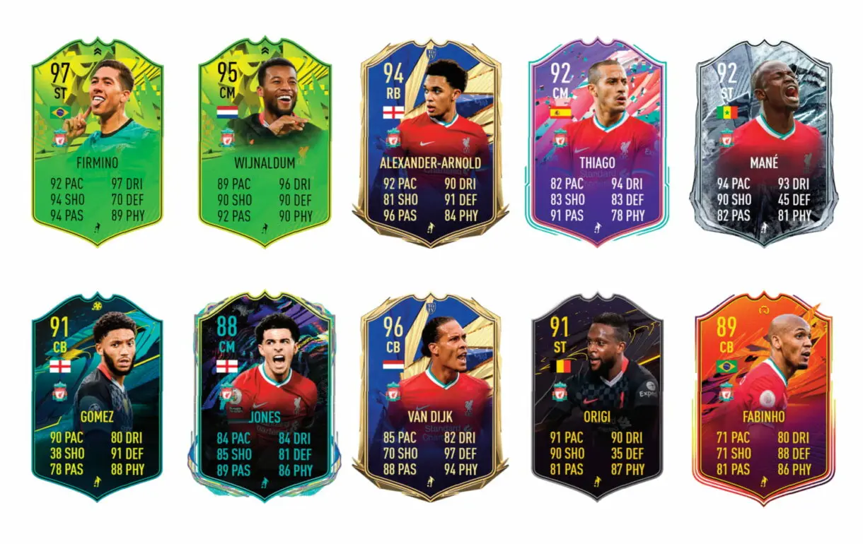 Links verdes de Shaqiri Summer Stars. FIFA 21 Ultimate Team