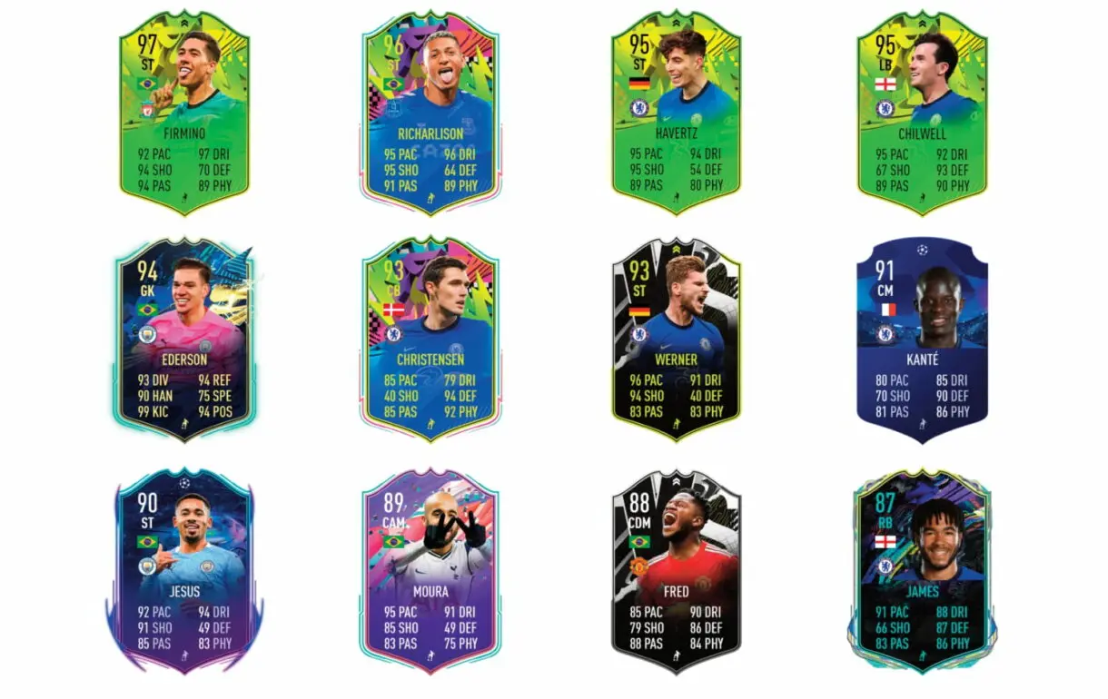 Links verdes de Thiago Silva Showdown. FIFA 21 Ultimate Team
