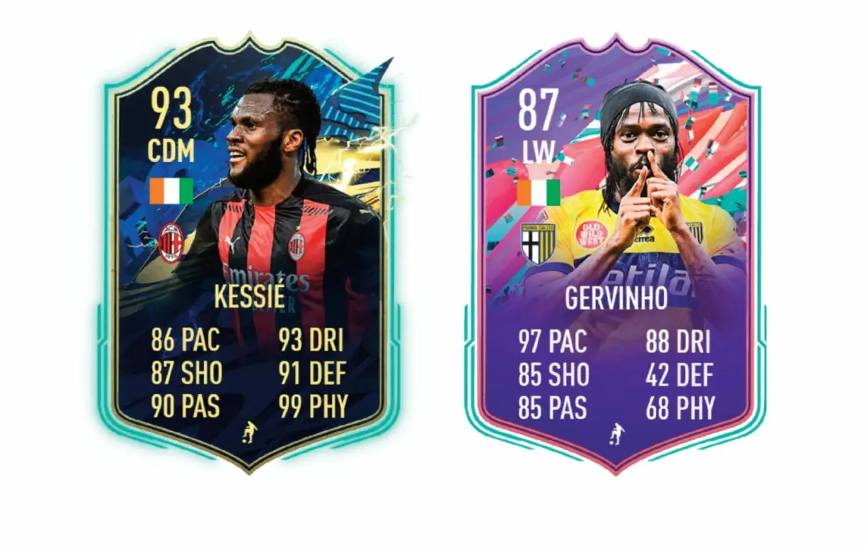 Links naranjas de Zaha FUTTIES. FIFA 21 Ultimate Team