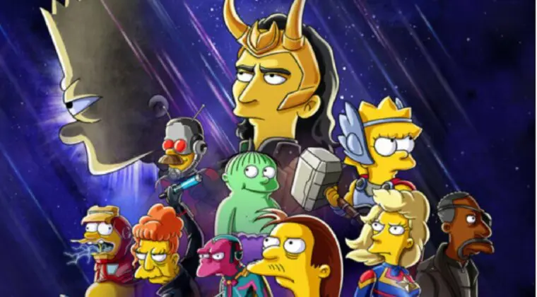 Imagen de Los Simpson y Loki se unen en este corto que llegará a Disney Plus el 7 de julio
