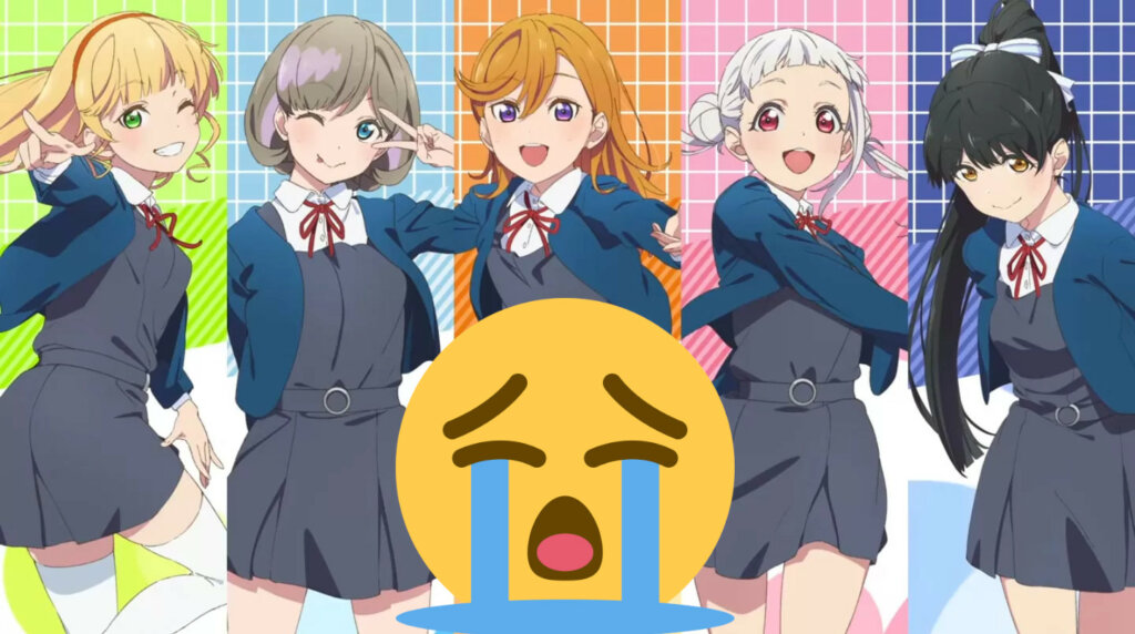 Love Live Superstar cara triste