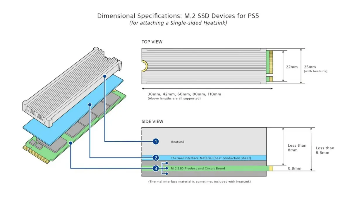 m2 heatsink single sideden 1