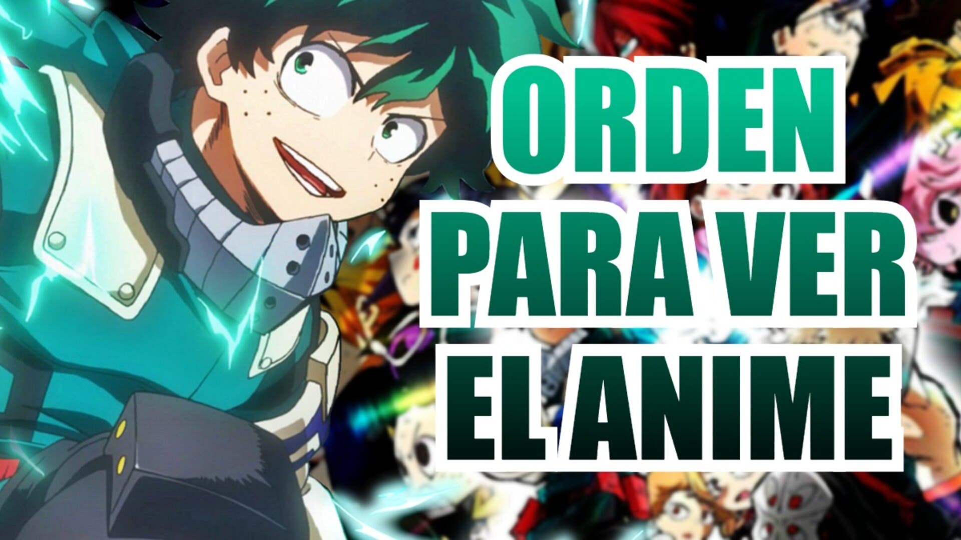 A CRONOLOGIA DE BOKU NO HERO ACADEMIA! 