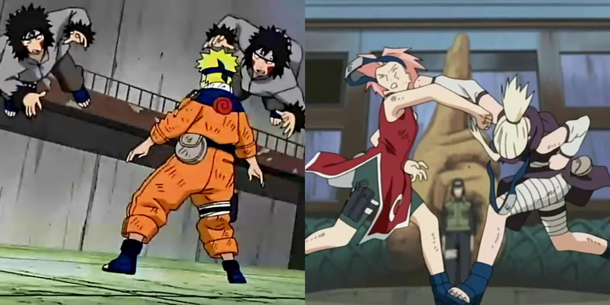 Todos los capítulos de relleno en el anime Naruto y Naruto