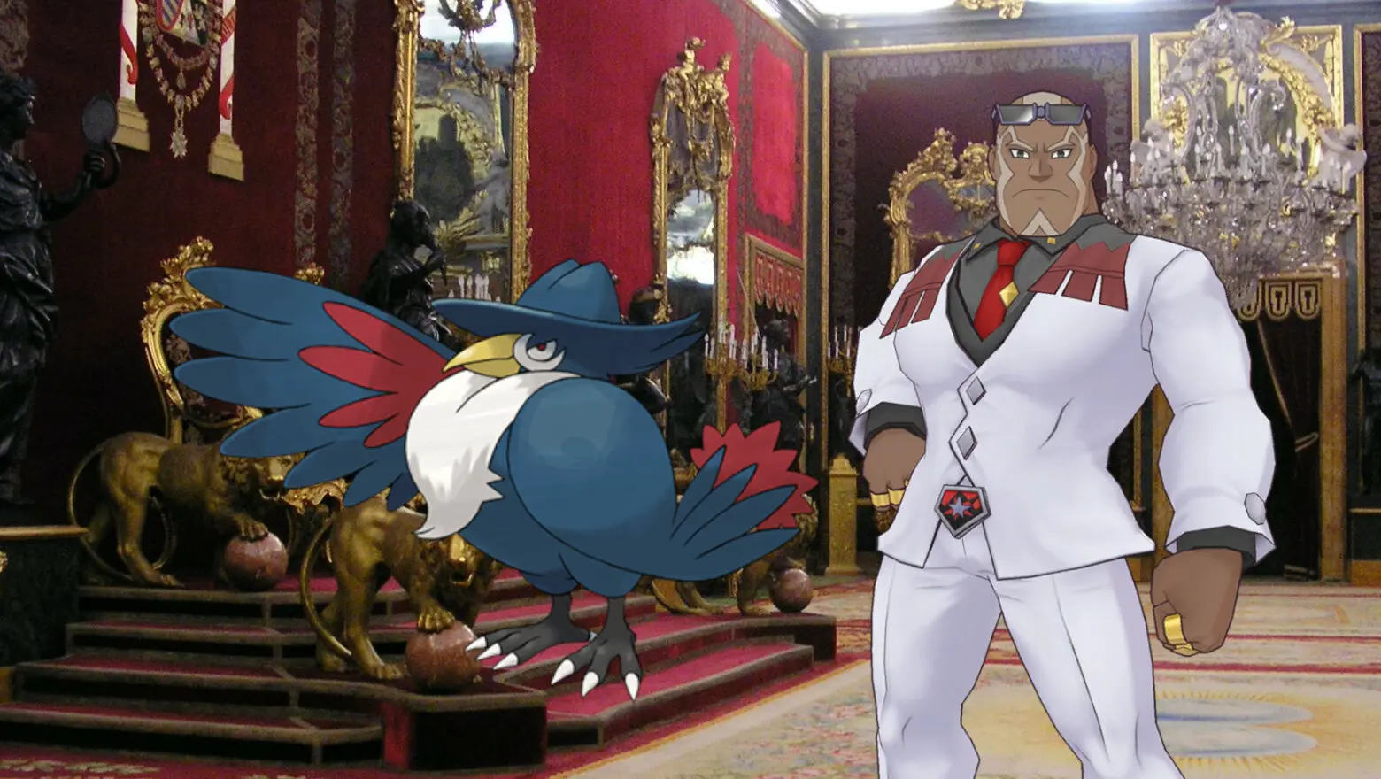 Nestor y Honchkrow Pokemon Masters EX