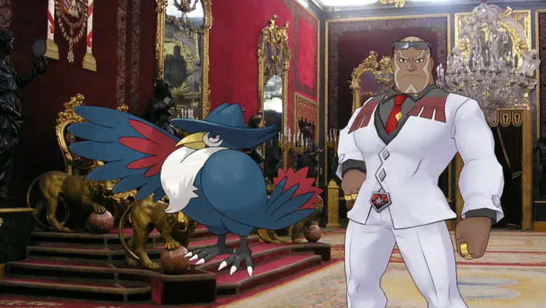 Nestor y Honchkrow Pokemon Masters EX