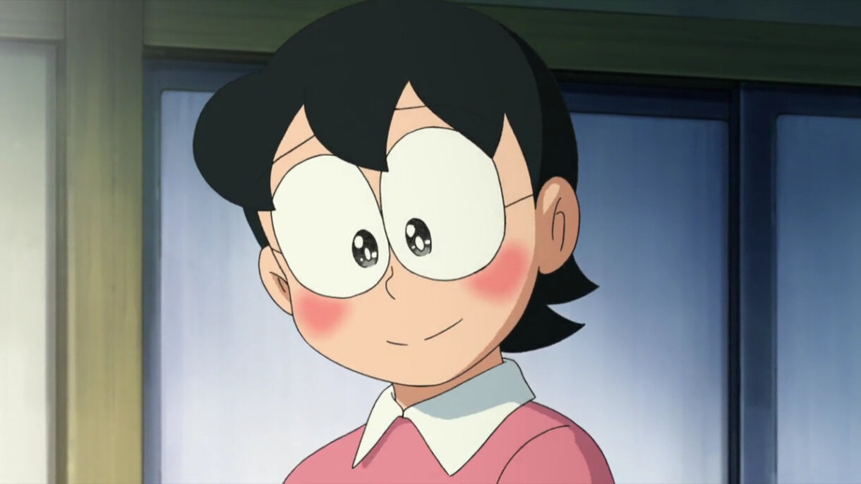 Nobita nobi and tamako nobi animation