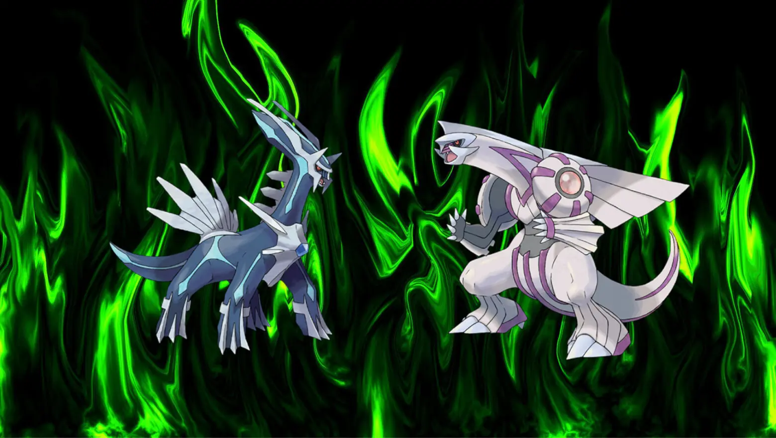 Pokemon Dialga y Palkia
