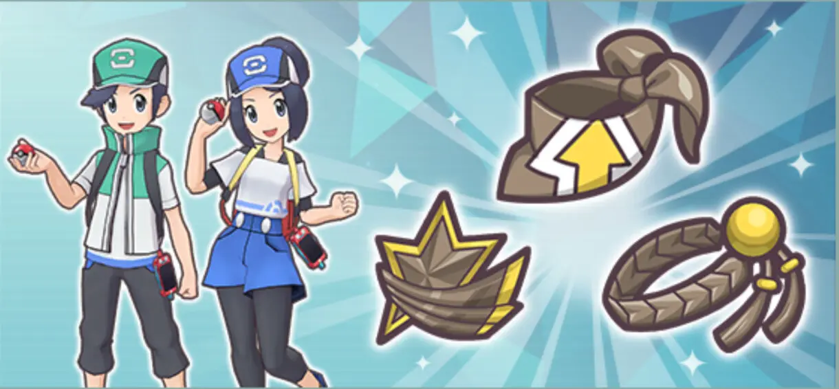 Pokémon Masters EX evento accesorios de tipo Roca