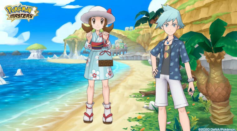 Imagen de Pokémon Masters EX recupera el evento de verano de Lira y Máximo