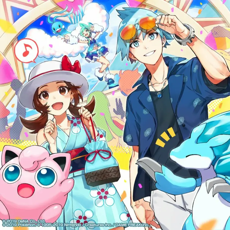 Pokemon Masters EX Lira Maximo arte