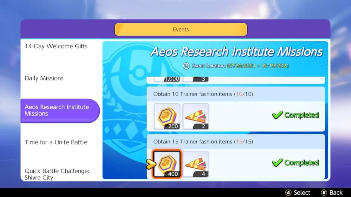 pokemon unite 3