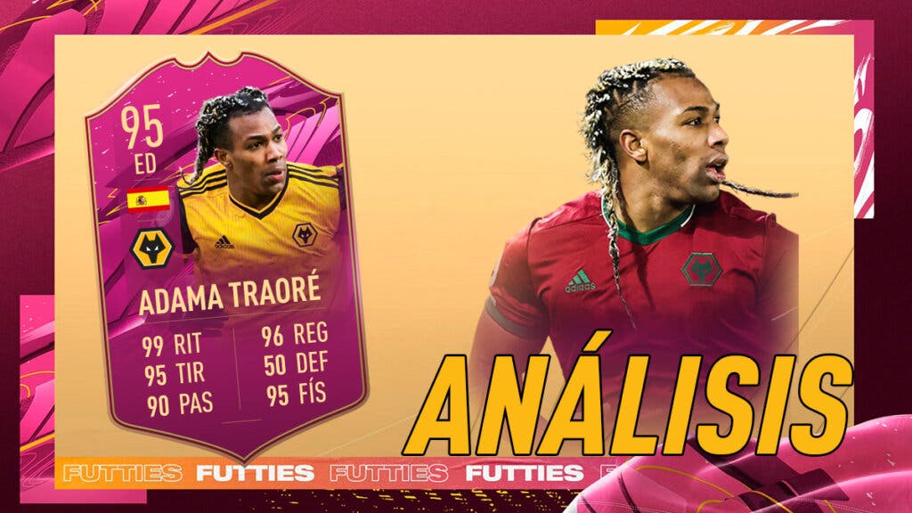 FIFA 21 Ultimate Team Análisis Adama Traoré FUTTIES