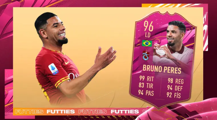 Imagen de FIFA 21: ¿Merece la pena Bruno Peres FUTTIES? + Solución del SBC