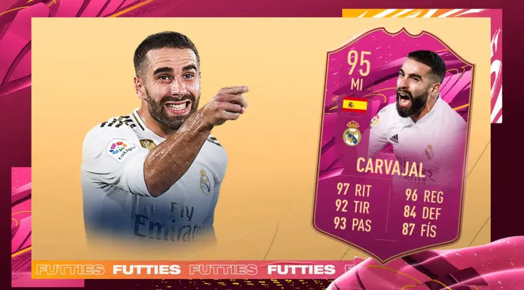Imagen de FIFA 21: ¿Merece la pena Dani Carvajal FUTTIES? + Solución del SBC