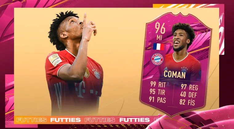 Imagen de FIFA 21: ¿Merece la pena Kingsley Coman FUTTIES? + Solución del SBC