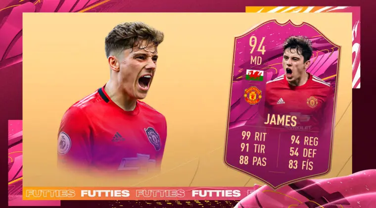 Imagen de FIFA 21: ¿Merece la pena Daniel James FUTTIES? + Solución del SBC