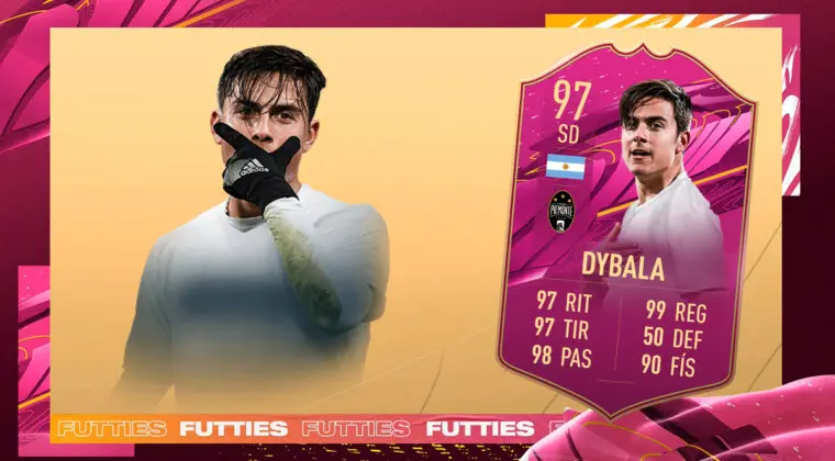 Imagen de FIFA 21: ¿Merece la pena Paulo Dybala FUTTIES? + Solución del SBC