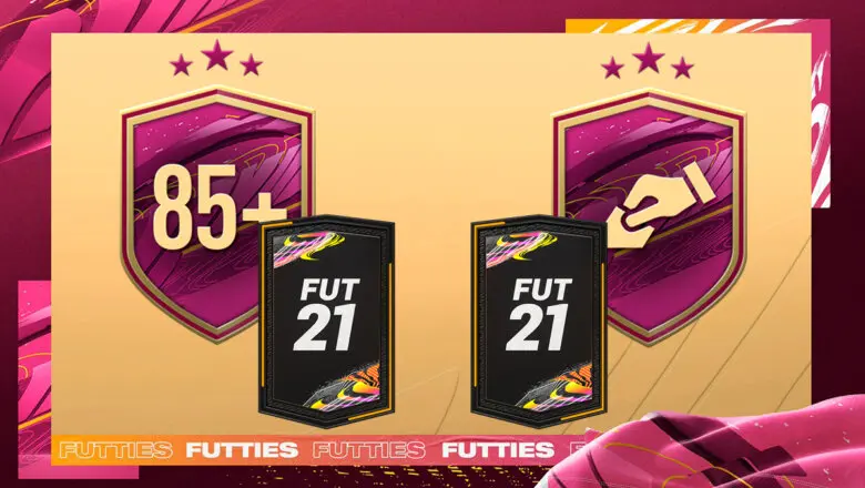 FIFA 21 Ultimate Team SBC Mejora 85+ x10 Día de votación FUTTIES