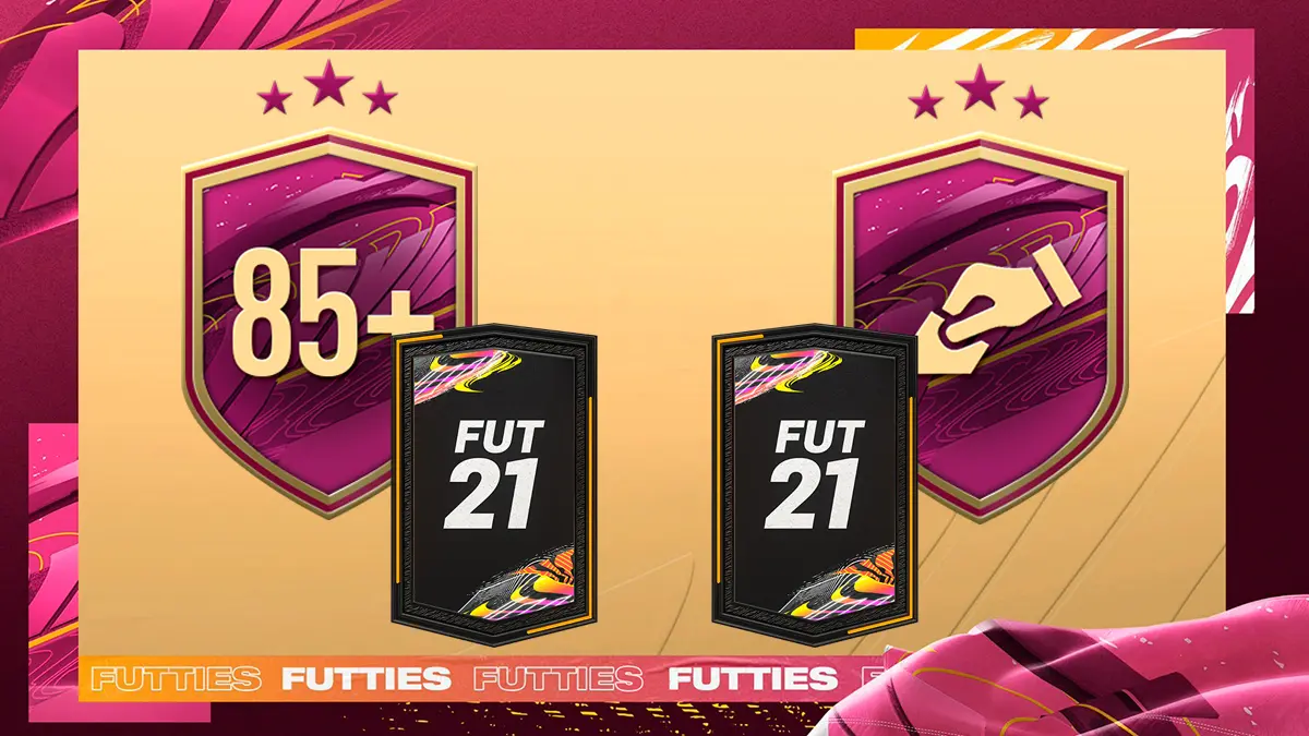 FIFA 21 Ultimate Team SBC Mejora 85+ x10 Día de votación FUTTIES